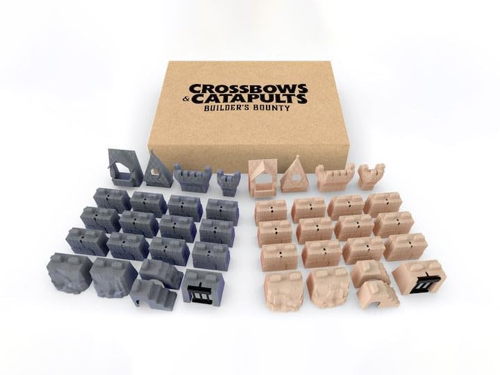 Generic Crossbows & Catapults Board Game Expansion - Builder's Bounty