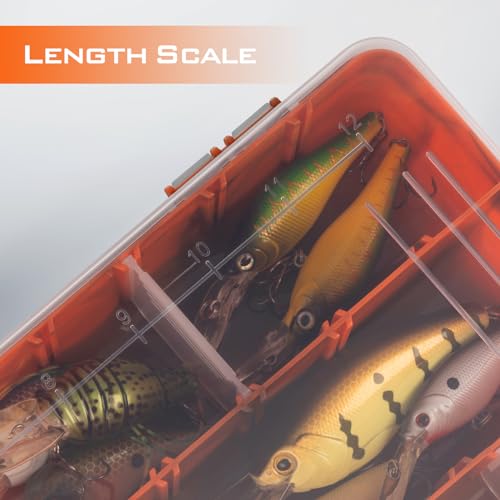 Image of KastKing Tackle Boxes, Plastic Box, Plastic Storage Organizer Box with Removable Dividers - Fishing Tackle Storage - Box Organizer - 2 Packs /4 Packs Tackle Trays - Parts Box