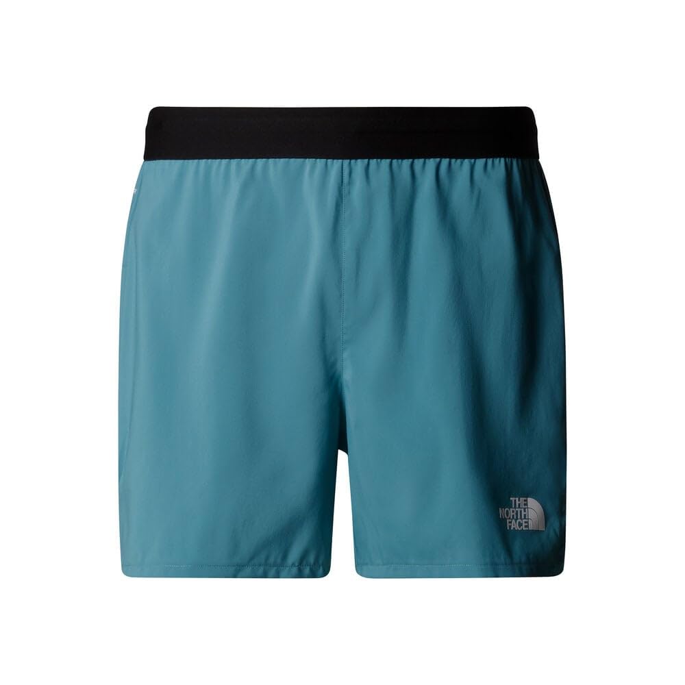 THE NORTH FACE Men's Breeze 5IN Shorts, Algae Blue, XS