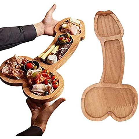 Tabla de Aperitivos de Madera con Forma de Trompeta Cover