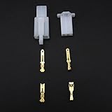 YONGYAO 5X 2.8mm Terminal Hembra Macho 2 vías Plana Conectores de Alquiler de Motocicletas