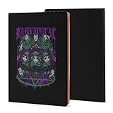 ベビーメタル Babymetal ブックカバー ノートカバー 手帳シェル 文庫本シェル メモ帳ケース PUレザー おしゃれ 軽量 A5 着せ替えデザイン 日記 プライバシー保護 オフィス用品 取り外し可能 記念品 誕生日 誕生日 贈り物