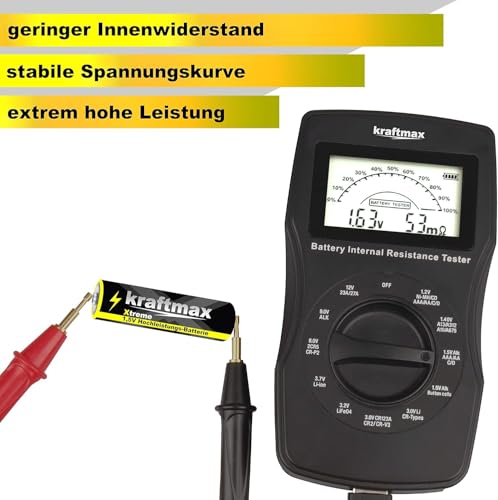 Kraftmax 40er Pack AA Batterien – Mignon Alkaline Batterien 1,5 V – Hochleistungs-Longlife Energie – Ideal für Fernbedienungen, Spielzeug, Haushaltsgeräte, Elektrogeräte – Bild 4