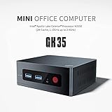 Mini PC Desktop Computer PC Windows 10 8GB RAM 256GB SSD Intel Celeron J4205 Support 2.4G/5G WiFi Gigabit Ethernet HDMI USB 3.0 BT4.0 Auto Power On - Image 5