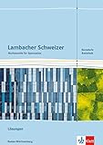  Lambacher Schweizer Mathematik Kursstufe - Basisfach. Ausgabe Baden-Württemberg: Lösungen Klassen 11/12 (Lambacher Schweizer. Ausgabe für Baden-Württemberg ab 2016)