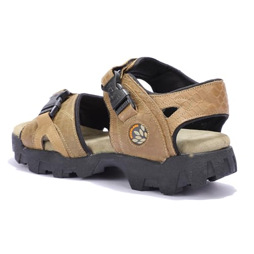 Image of Woodland Men's Leather Sandal