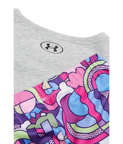 Under Armour girls Printed Short Sleeve Legging Set (Little Kids)2