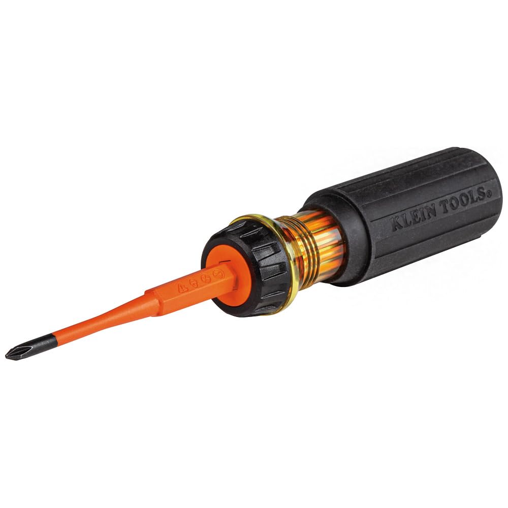 Amazon.com: Klein Tools 32286 Insulated Screwdriver, 2-in-1