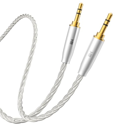 Cable de Audio 3.5mm Jack Auxiliar Hi-End 1.0 m miniatura 1