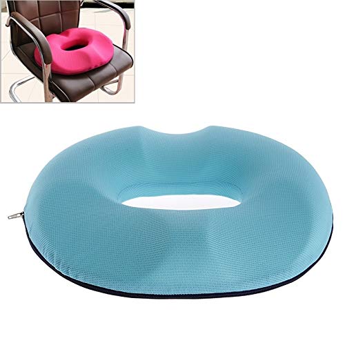 Coussin de siège ergonomique motif triangle et sa couverture pour vos pauses au bureau