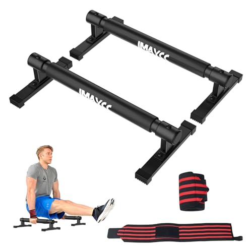 Poignées de Pompes avec Bandage Poignet pour Exercice de Musculation
