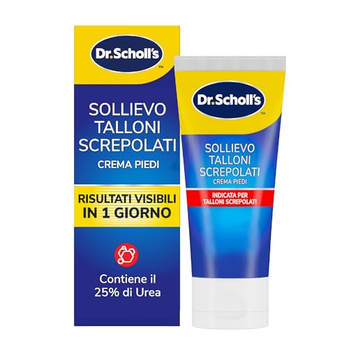 Scholl Crema per Talloni Screpolati Active Repair K+, Crema Idratante per Talloni con Cheratina, Assorbimento Rapido ed Effetto Duraturo, Ideale per Uso Quotidiano, 60ml