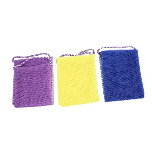 SHERCHPRY 3Pcs Exfoliating Back Scrubber for Shower Versatile Body Skin Brush for Men Women for Hard to Reach Areas Durable and Easy to Use Bathing Travel