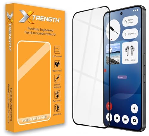 Image of Tempered Glass for Nothing Phone 3a and 3a Pro (6.77 Inch) with Installation Kit | 9H Edge to Edge Screen Protector | Anti Scratch