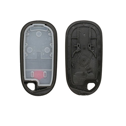 BROVACS Replacement Key Shell Compatible with ACURA CL RL TL TSX Keyless Entry Remote Key Case Fob 3 Buttons + Panic 4 BTN PG210B - Image 2