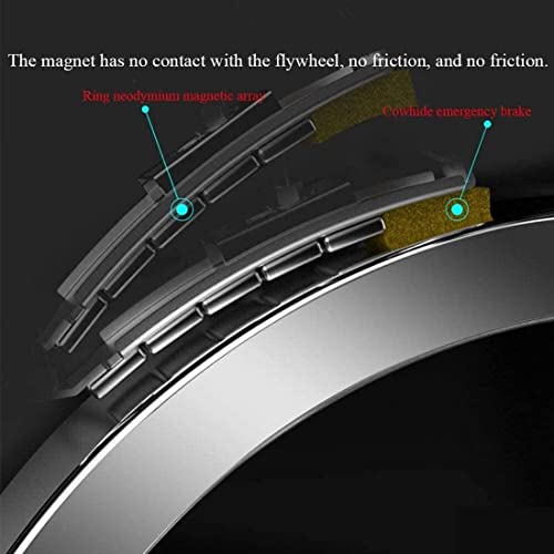 Image of Exercise Bike Magnetic Upright Stationary Bike Indoor Sports Equipmen Aerobic Trainer with Smart Display
