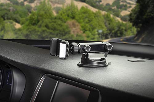 SCOSCHE UH4WDEX2-SP ExtendoMount Suction Cup Mount for Vehicles | StickGrip Base | Telescoping Adjustable Arm | Black by Scosche - Image 5