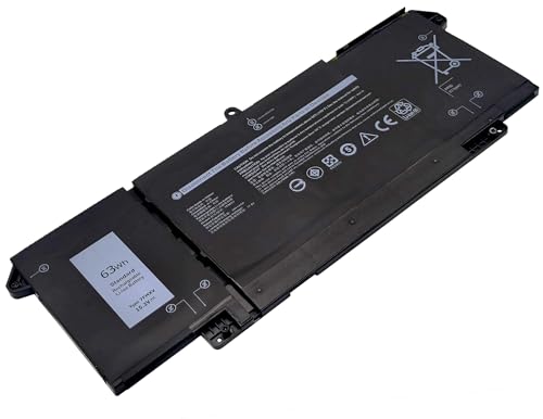 Batterie 63Wh 7FMXV Dell Latitude haute capacité pour modèle 2-en-1