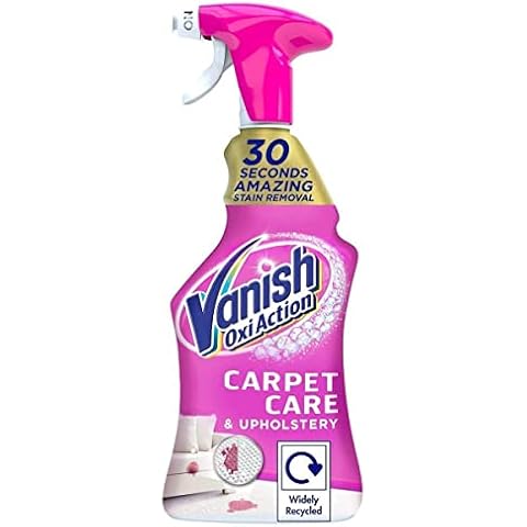Vanish Carpet Cleaner + Upholstery, Gold Oxi Action Stain Remover Spray, 500 ml Cover