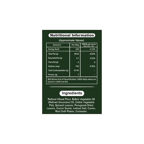 Image of Let's Try Methi Mathri, 214g