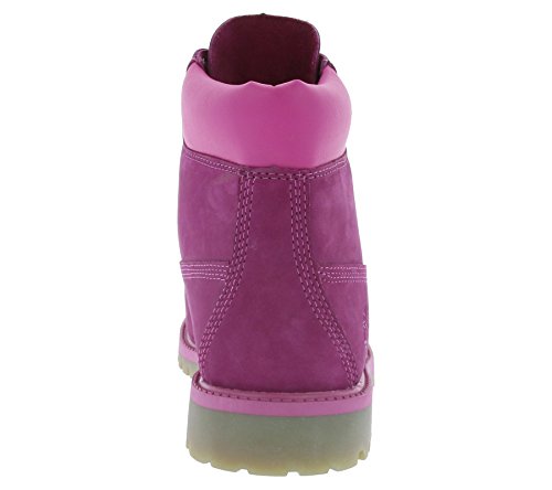 Image of Timberland Kid's 6-Inch Premium Waterproof Boot, Pink, 6.5 M US Big Kid