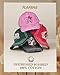 Flafens Women Pony Hats High Ponytail Baseball Caps - Cotton Vintage Washed Distressed Retro Sports Graphic Cute Fashion Summer Adjustable Criss Cross Trucker Hat for Ladies Girls, Castle Bowknot