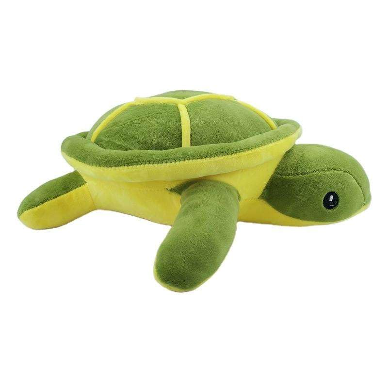 Image of Green Turtle Soft Plush Toy for Kids - 30 cm Cuddly Stuffed Animal | Soft Hugging Toy for Toddlers & Babies | Safe, Washable Plush Gift for Boys & Girls