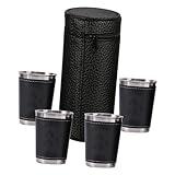iplusmile Copas de Vino Inoxidable Portátiles para Camping Tazas de Irrompibles y Apilables para Picnic y Uso Exteriores