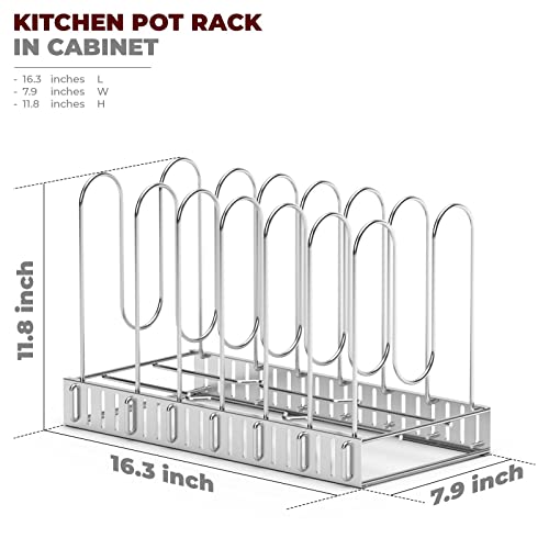 Vdomus 8541990615 Pot Rack Organizer With 3 Diy Methods thumb #8