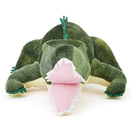 Zappi Co Kinder Kuschelweiches Plüschtier - Perfekte kuschelige Spielgefährten für Kinder Geburtstage und besondere Anlässe(12-15cm) (Krokodil)
