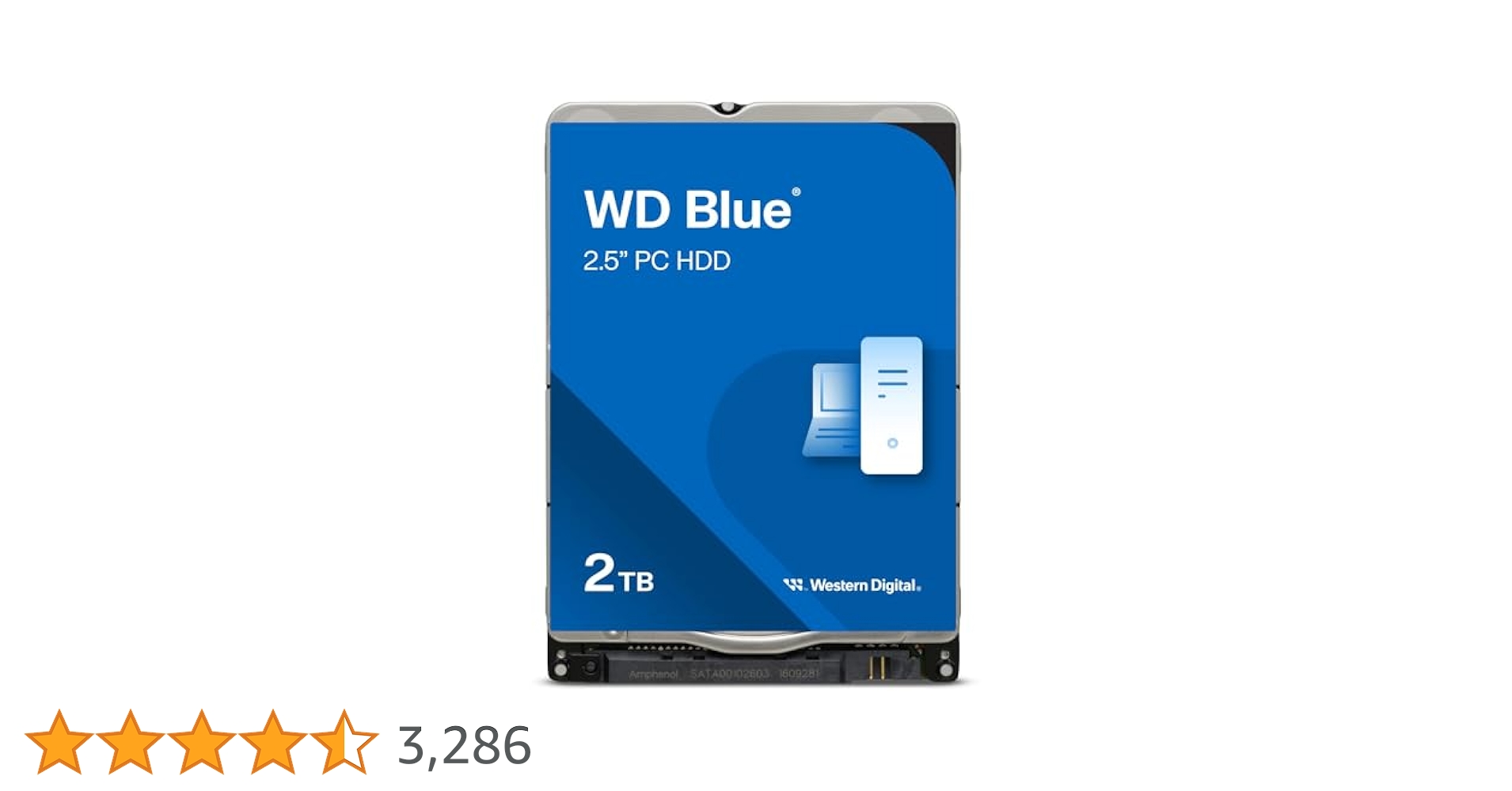 Western Digital WD Blue HDD 2.5インチ 2TB 2TB WD Blue PC Desktop Hard Drive | Western Digital