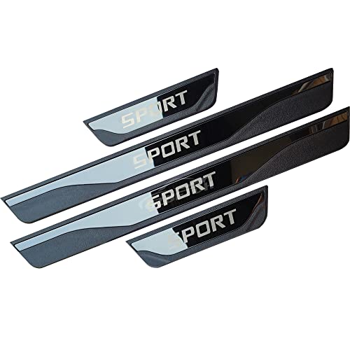 GZBFTDH Car Door Sill Scuff Plate Guard Protector, for KIA Forte Accessories, Stainless Steel Trim Covers 2020 2021 2022