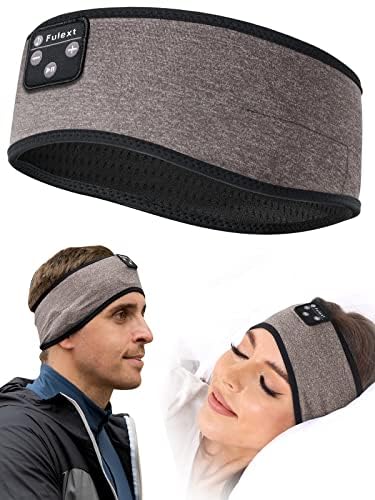 Fulext Sleep Headphones Headband Bluetooth 5.4 - Wireless Music Headband with Ultra-Thin HD Stereo Speakers, Sweat Resistant for Side Sleepers, Sports, Meditation, Travel