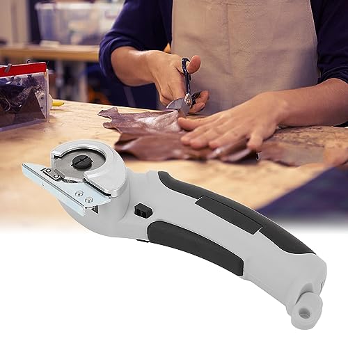 Elektrische Draadloze Schaarschaar met Oplaadbare Lithiumbatterij en 2 snijbladen. Geschikt voor Stof, Tapijt, Leer en meer. Sterk, Stevig en Soepel Werken met - Afbeelding 6
