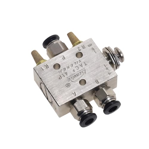 Vanne pneumatique à commande mécanique TAC2-41P avec raccords de 4mm