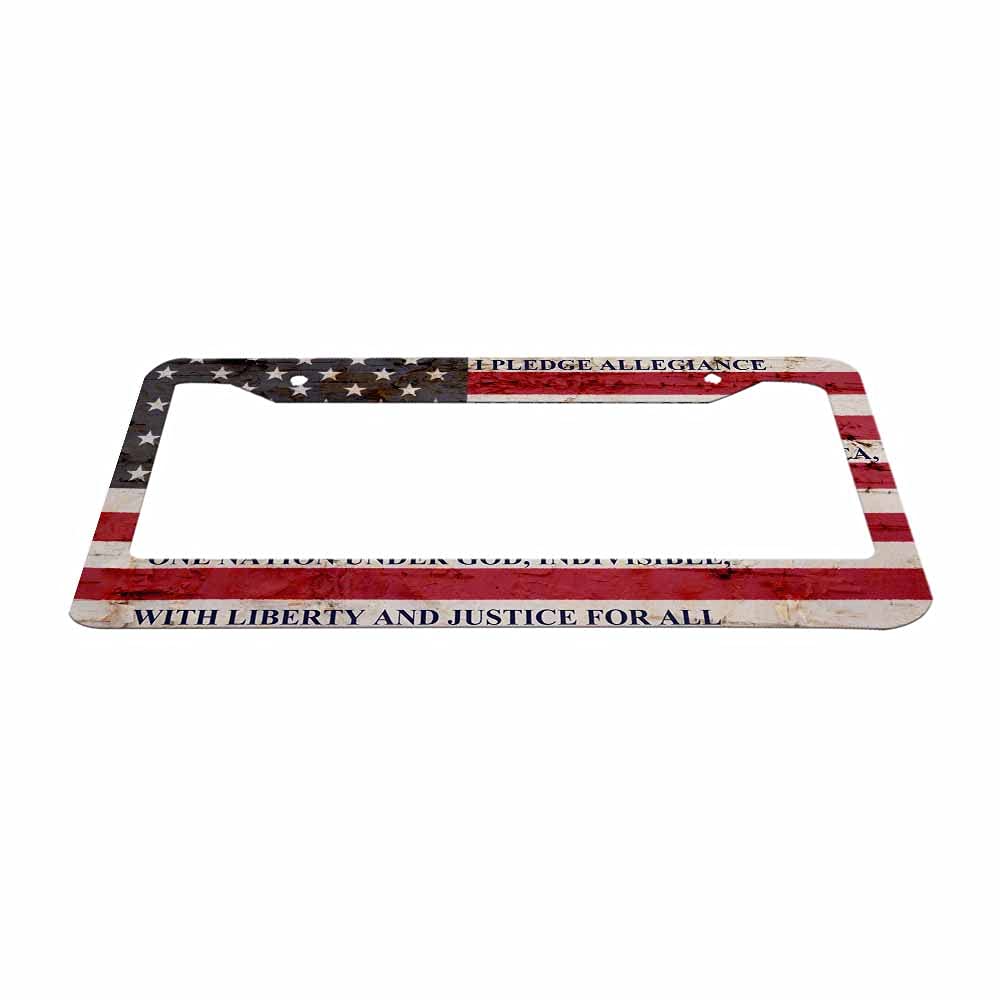 Nicokee Decorative License Plate Frame Black Celtic Viking Car Tag Frame Aluminum Auto License Plate Holder for Men Women: Multi-0016 12 x 6 Inch