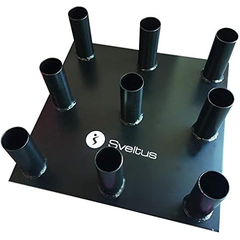 Sveltus Rack for Olympic Bars Unisex Adult Black Cover