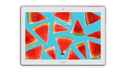 Lenovo Tab4 10 Plus 25,65 cm (10,1 Zoll Full HD IPS Touch) Tablet-PC (Qualcomm Snapdragon APQ8053 Octa-Core, 3GB RAM,16GB eMCP, Wi-Fi) Weiï ½