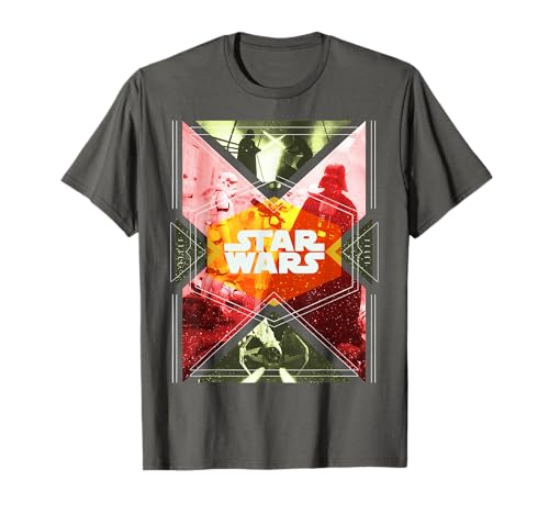 T-shirt Star Wars Dark Side Geometrics t-shirt geek imprimé graphique