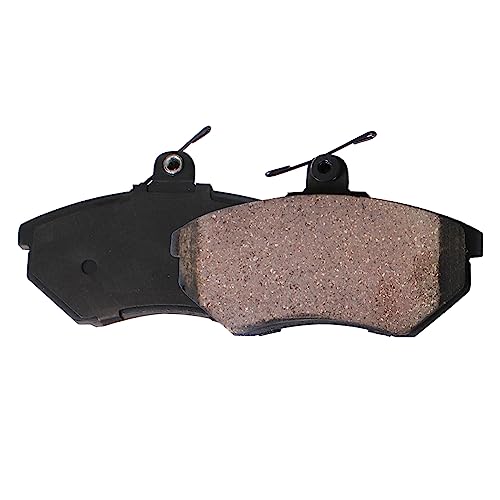 Image of Detroit Axle - Front Brake Pads for Volkswagen Cabrio Golf Jetta Passat, Ceramic Brake Pads Replacement