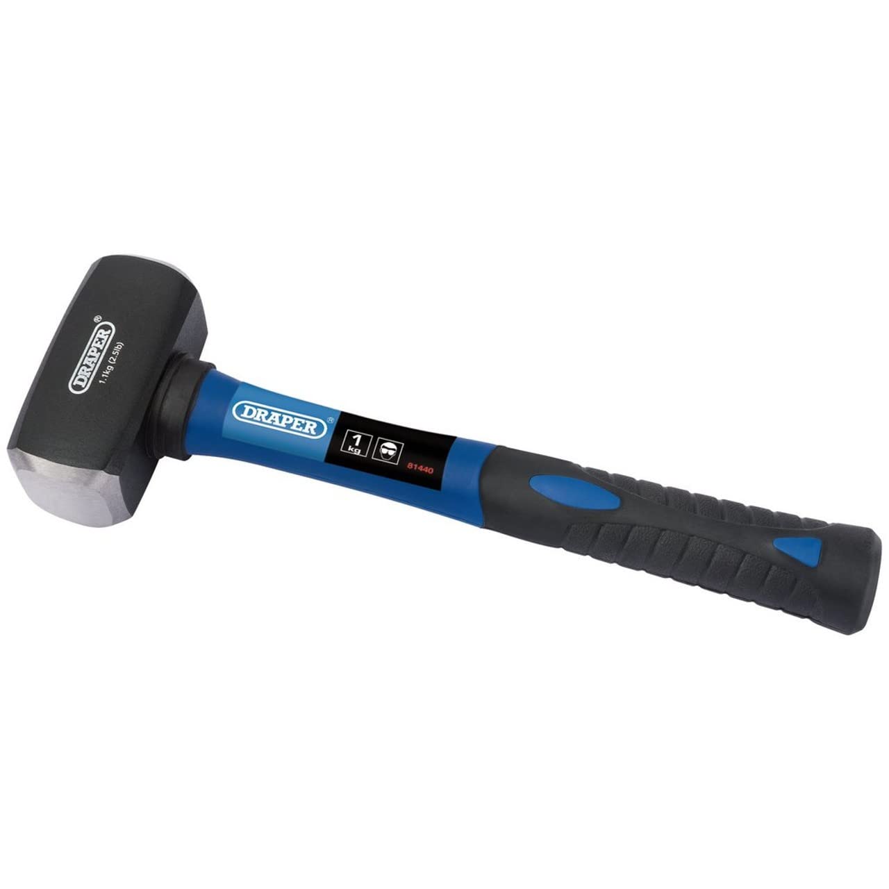 Draper 81440 Fibreglass Shaft Club Hammer (1kg - 2.2lb)