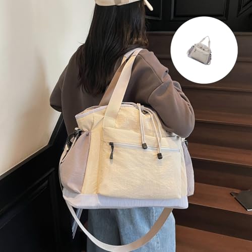 Travel Duffle Bag,Overnight Weekends Bag Workout Gym Bags Fashion Water Resistant Personals Item Shoulder Bags Gifts2