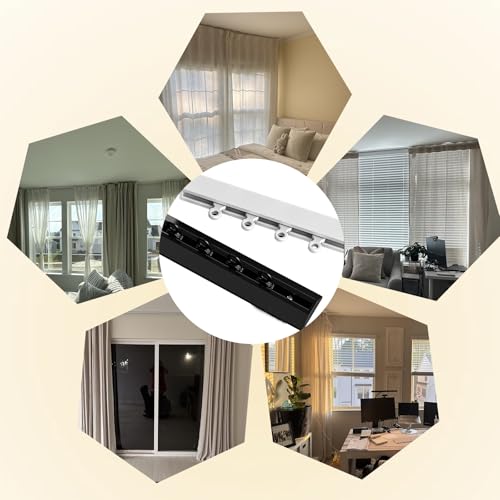 Plafond en aluminium sans perçage blanc 180cm pour cloison