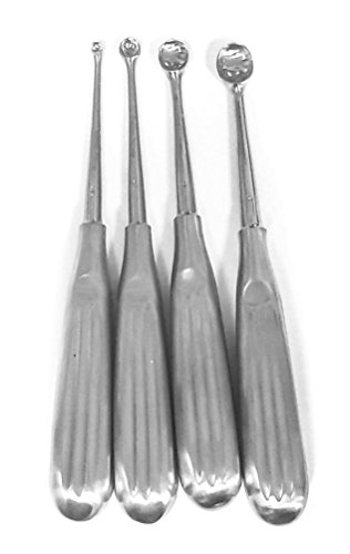 Surgical Online 4 Spratt Brun Bone Curette Size 000,1,4, And 6 By Surgicalonline #TOP4