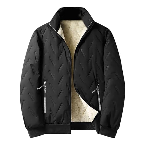 メンズ 冬 ダウンジャケット ジャンパー ブルゾン カジュアル アウター 長袖 暖かい バイク 防寒 中綿コート 軽量 防風 無地 通勤 ゆったり おしゃれ ボア付き 裏起毛 厚手 現場仕事 あったかい 釣り アウトドア 冬服