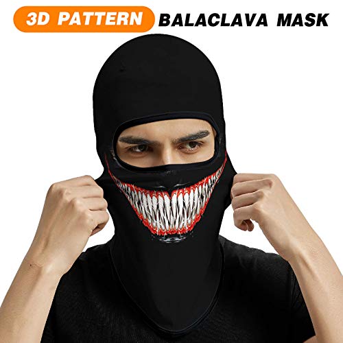 Image of Venswell 3D Balaclava Ski Mask Cool Skull Animal Full Face Mask Cycling /Motorcycle /Halloween