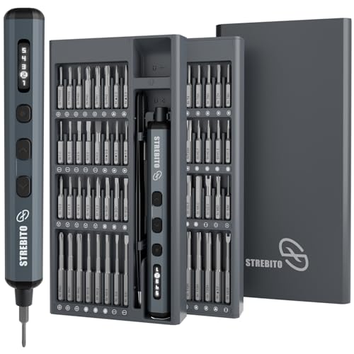 STREBITO Präzisions-elektrischer Schraubendreherset,70-Teiliges Set...