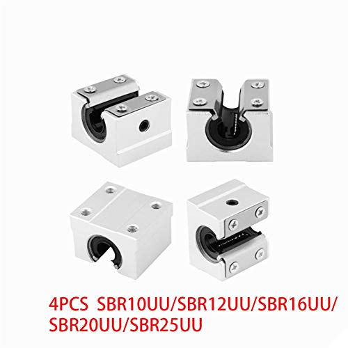 Glissière à roulement linéaire SBR20UU de qualité supérieure pour machine outil