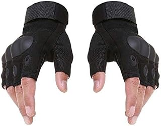 Bandhan Tactical Fingerless Cycling Gloves Non-slip Half Finger Hands Protector Army Military Bicycle Motocross Combat Glo... Price In India