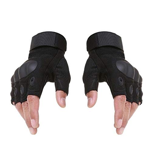 Bandhan Tactical Fingerless Cycling Gloves Non-slip Half Finger Hands Protector Army Military Bicycle Motocross Combat Glo... - Review, Price and Buying Guide